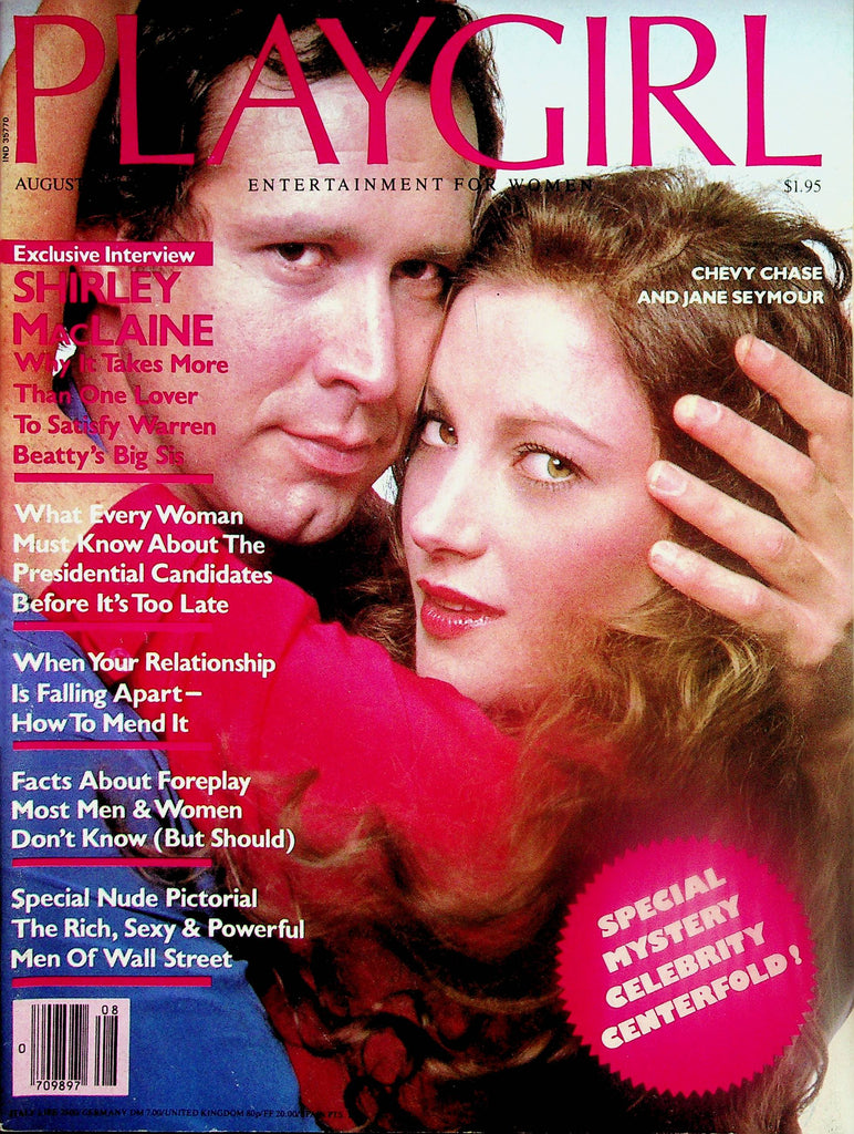Playgirl Magazine  Chevy Chase & Jane Seymour  August 1980     070325lm-p