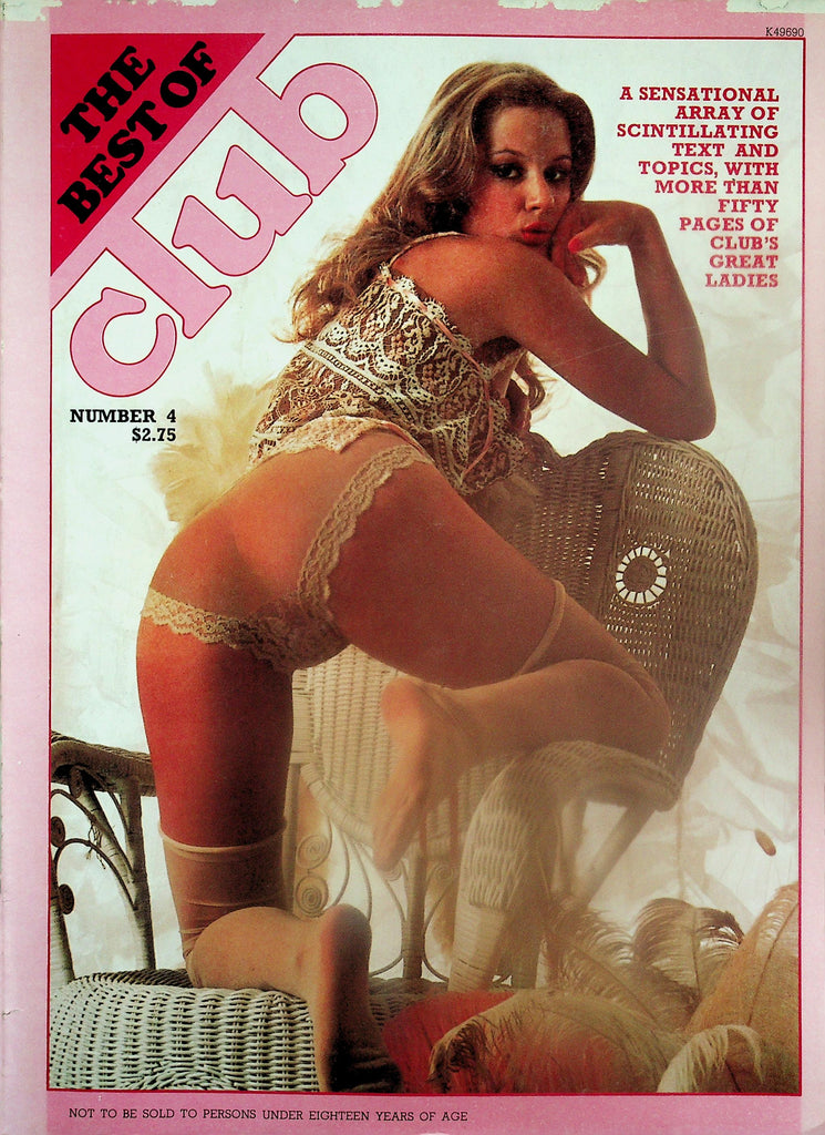 The Best Of Club Magazine  Centerfold Girl Jeanette  #4 1978 Paul Raymond     110825lm-p2
