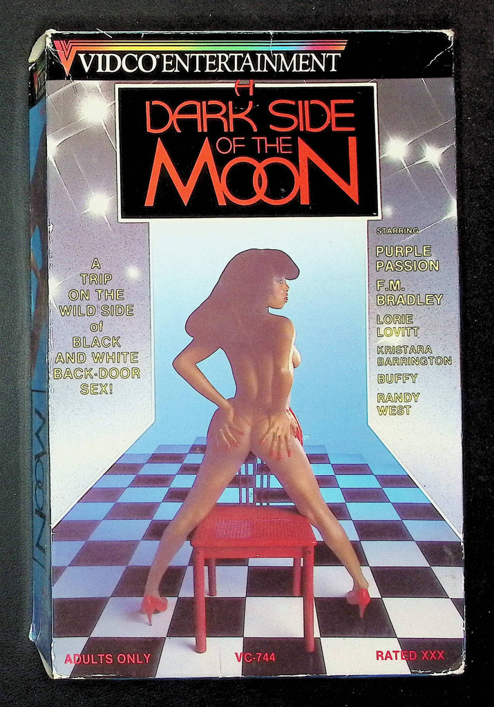 Dark Side Of The Moon Vidco VHS 1986 Purple Passion Lorie Lovitt 041125DMVHS