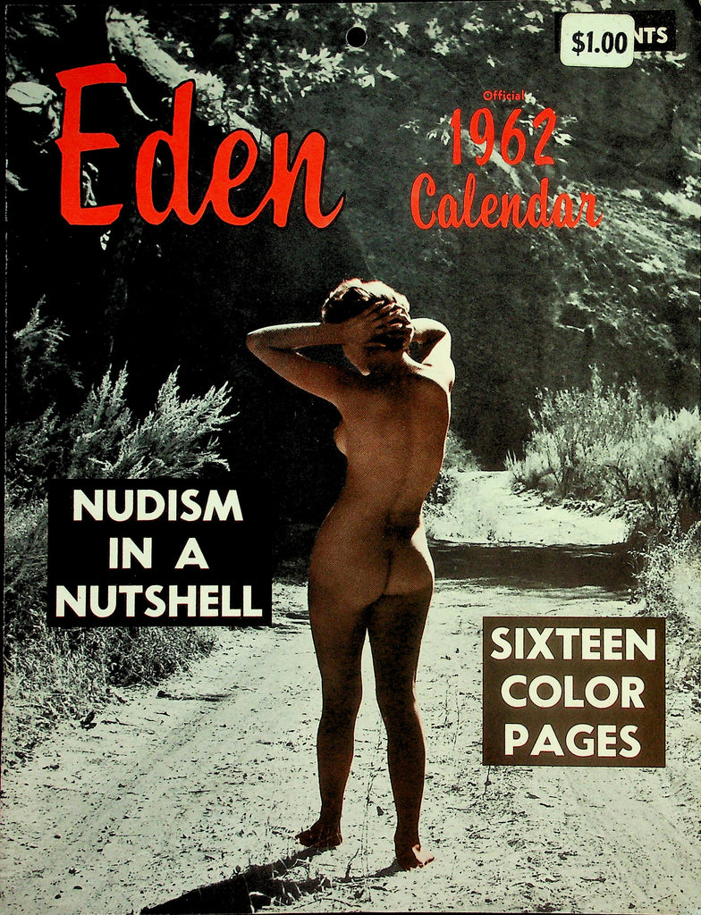 Eden 1962 Nudist Calendar  Nudism In A Nutshell    070926lmp-GSC