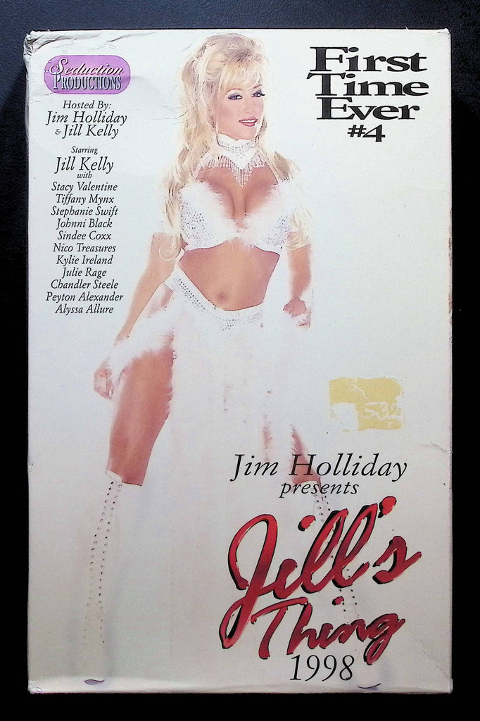 Jill's Thing Seduction Productions VHS 1998 Jill Kelly Stacy Valentine 121024DMVHS