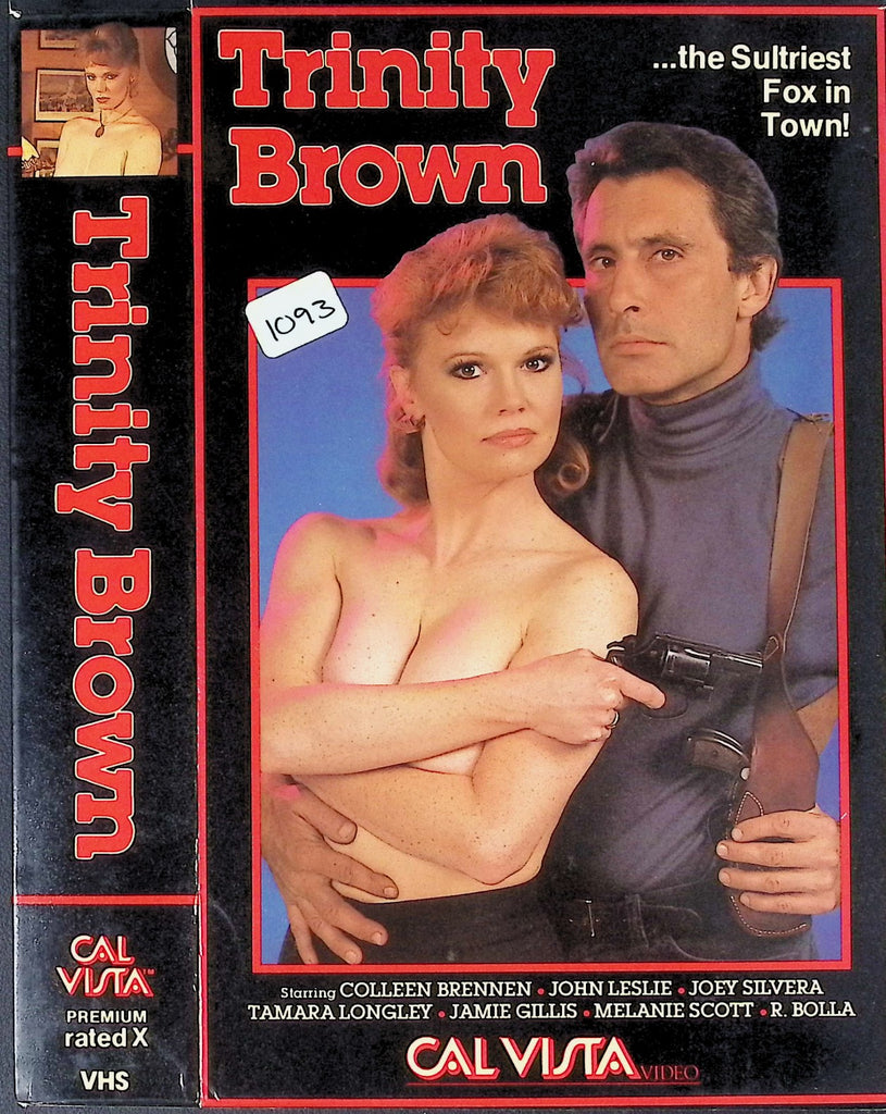 Trinity Brown with Colleen Brennen John Leslie Joey Silvera Adult VHS Cal Vista Video 040626AKVHS