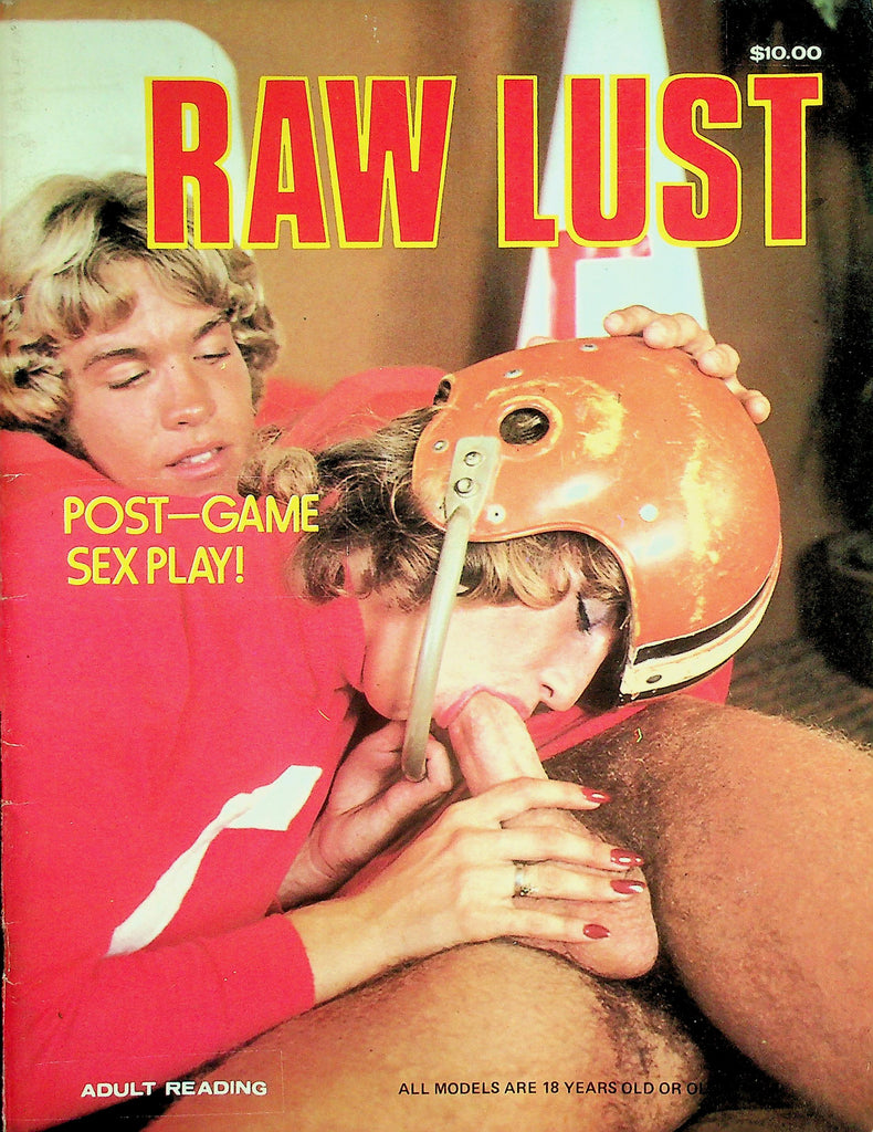 Raw Lust Magazine  Post-Game Sex Play!  #1 1980's   082226lmp-GSC