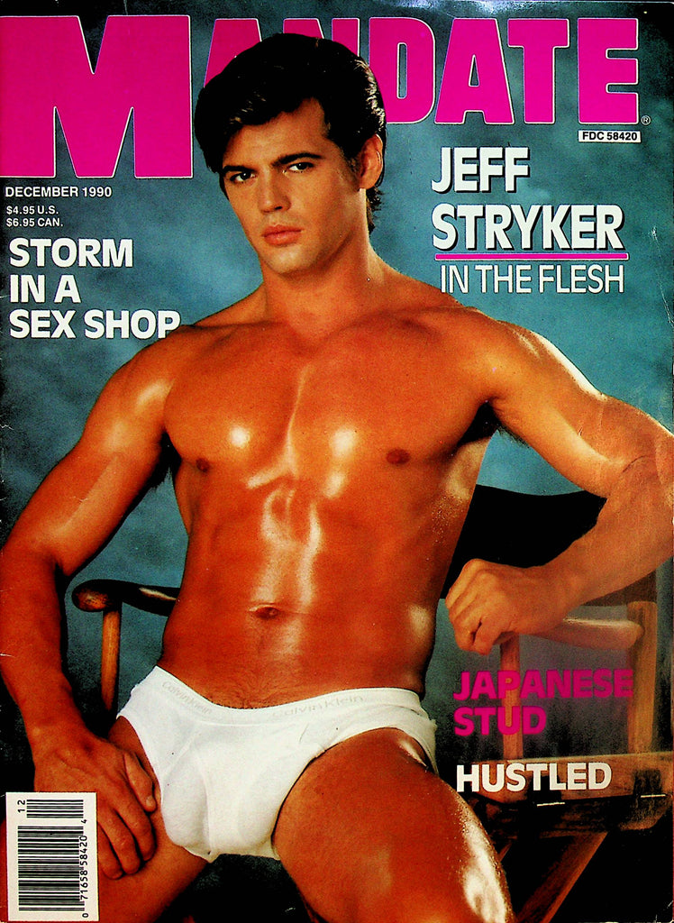 Mandate Gay Magazine  Jeff Stryker In The Flesh  December 1990    111623lm-p