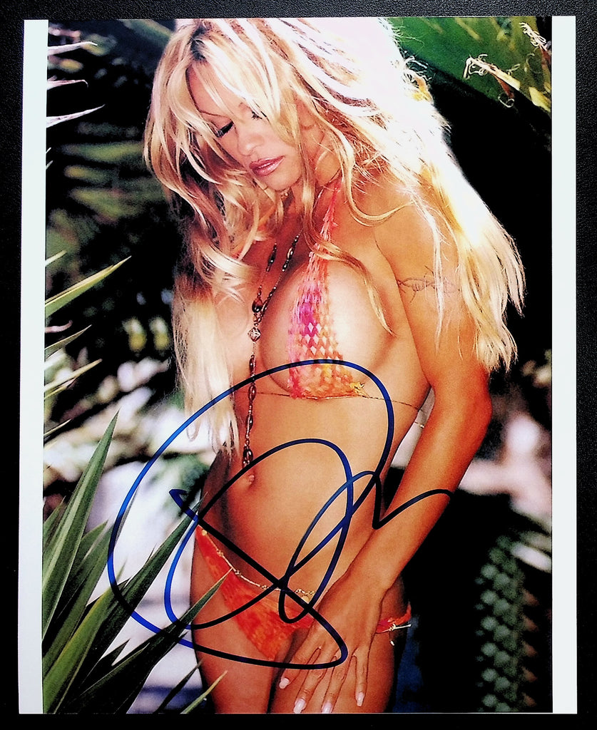 Pamela Anderson Playboy Playmate Autographed 8x10 Photo w/COA SHP2-89