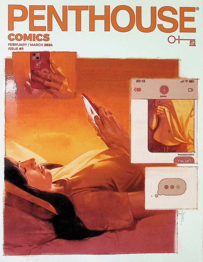 Penthouse Comics Magazine Issue #1 February/March 2024 Cover E Aspinall -061924AMP