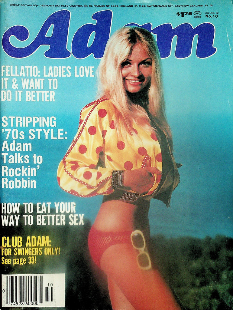 Adam Magazine  Leslie Bovee / Fellatio: Ladies Love It!  vol.22 #10  1978  120625lmp