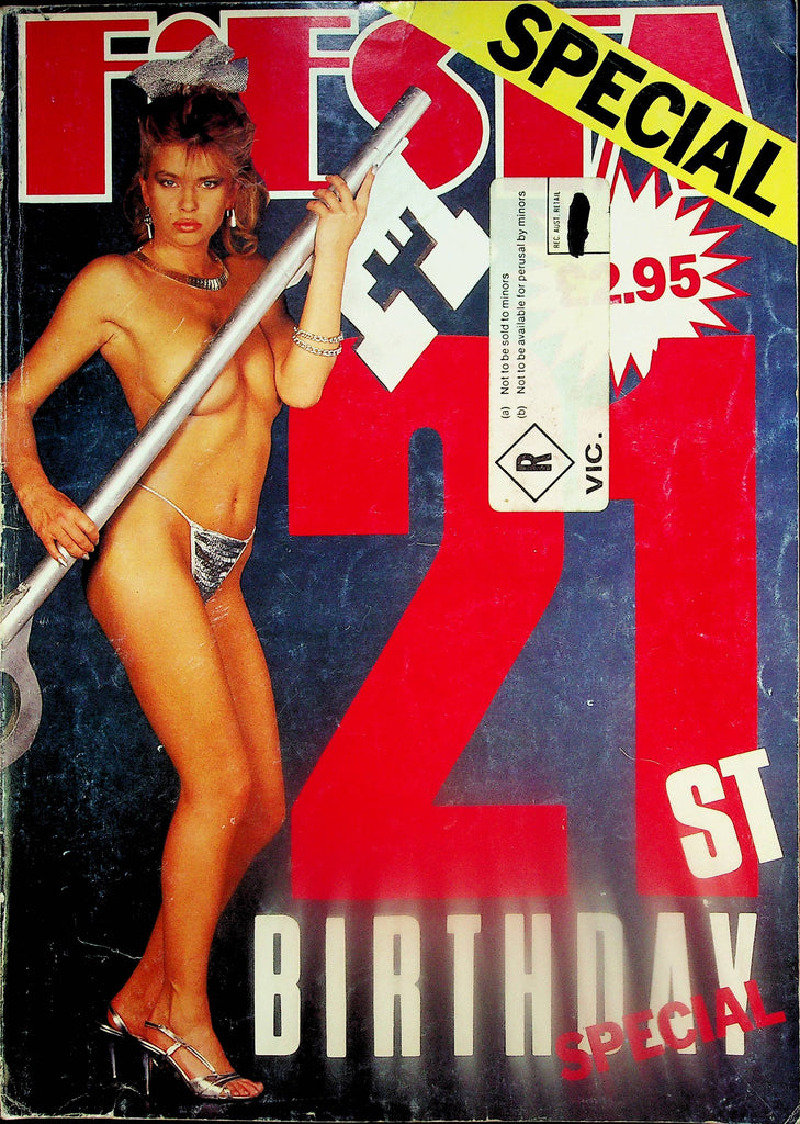 Fiesta 21st Birthday Special Magazine  Sexy Sylvia, Big Bessie, Greta & More! 1987  Over 200 Pages!   070925lm-p