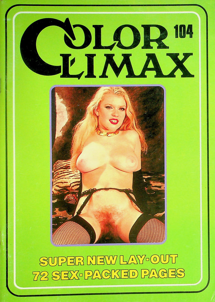 Color Climax International Digest  Shaven Havens / After Hours Orgy #104  1970's  100926lmp-GSC