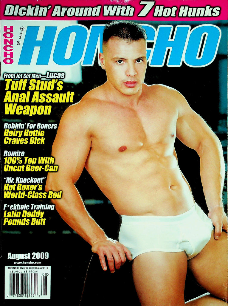 Honcho Gay Magazine   Lucas Stud's Anal Assault Weapon  August 2009    031926lmp