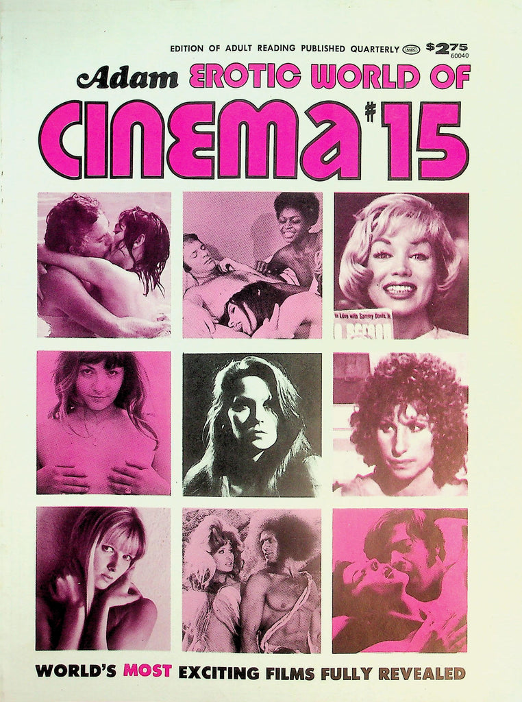 Adam Erotic World Of Cinema Magazine  Barbara Streisand, Jacqueline Bisset, Suzy'a First Nude Trip  #15 1976   061926lmp-GSC