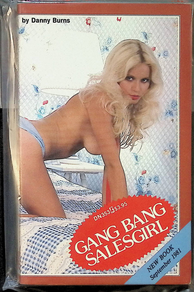 Gang Bang Salesgirl by Danny Burns DN353 1981 Greenleaf Classics Adult Paperback Novel -120324AMP