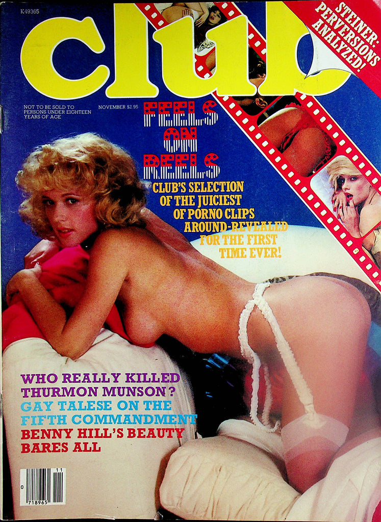 Club Magazine  Feels On Reels / Marilyn Chambers  November 1980  Paul Raymond      110523lm-p