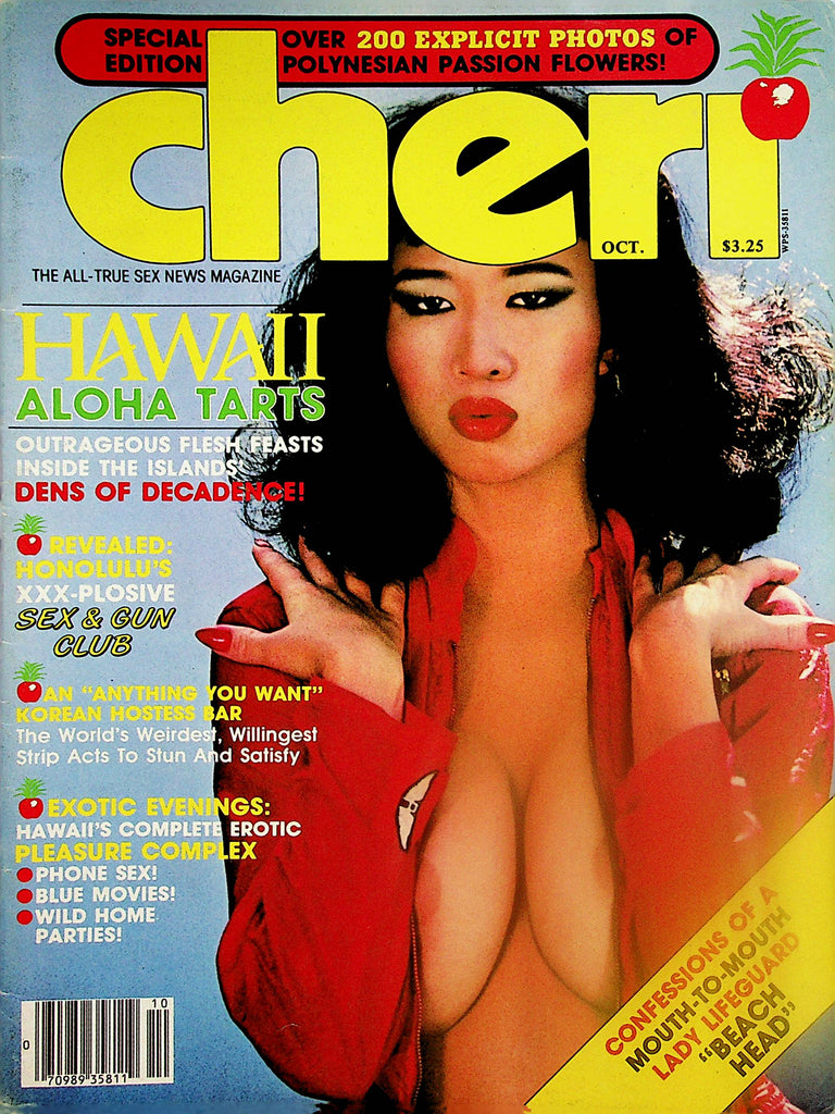 Cheri Magazine  Hawaii Aloha Tarts - Polynesian Passion Flowers  October 1983  050124lm-p