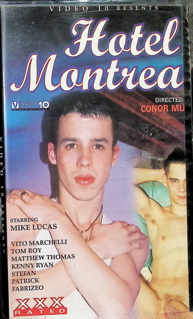 Hotel Montreal Video 10 Mike Lucas Vito Marchelli Tom Roy Mike Lucas 1998 Gay Male VHS 091724AMPVHS