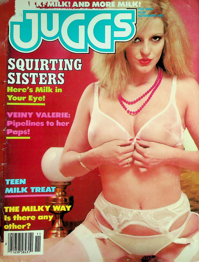 Juggs Magazine   Squirting Sisters / The Milky Way  November 1982     062826lmp-GSC