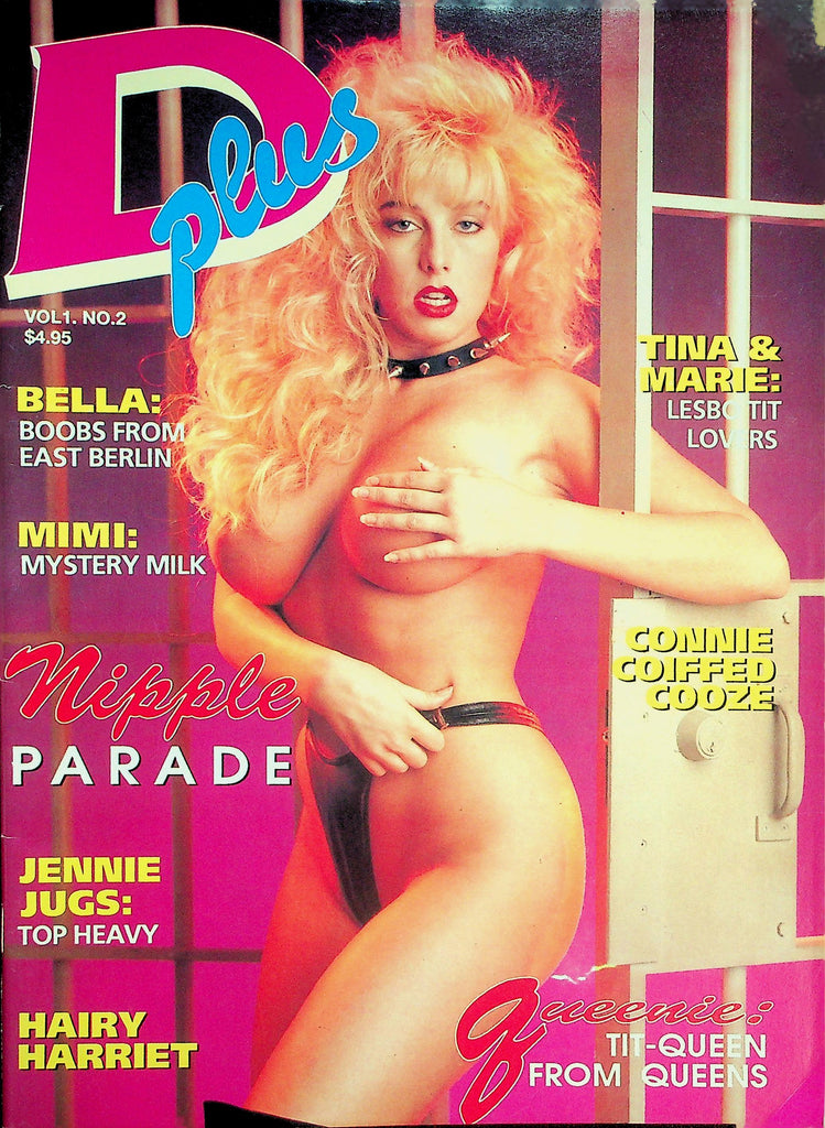 D Plus Busty Magazine  Lisa Phillips / Nipple Parade  vol.1 #2 1980's 083126AMP-