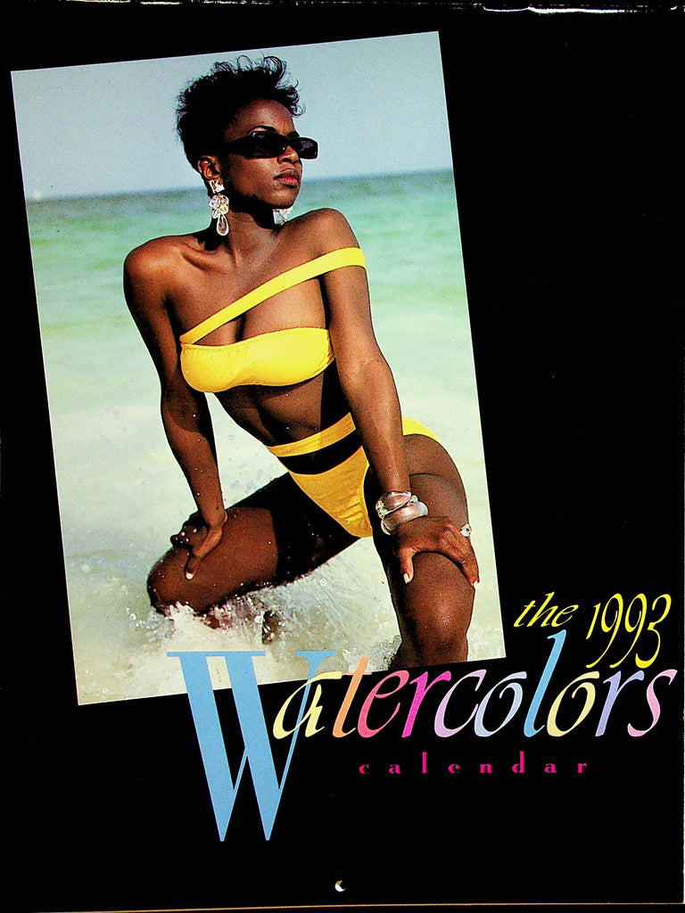 The 1993 Watercolors Wall Calendar  Beautiful Black Women  050823lm-p3
