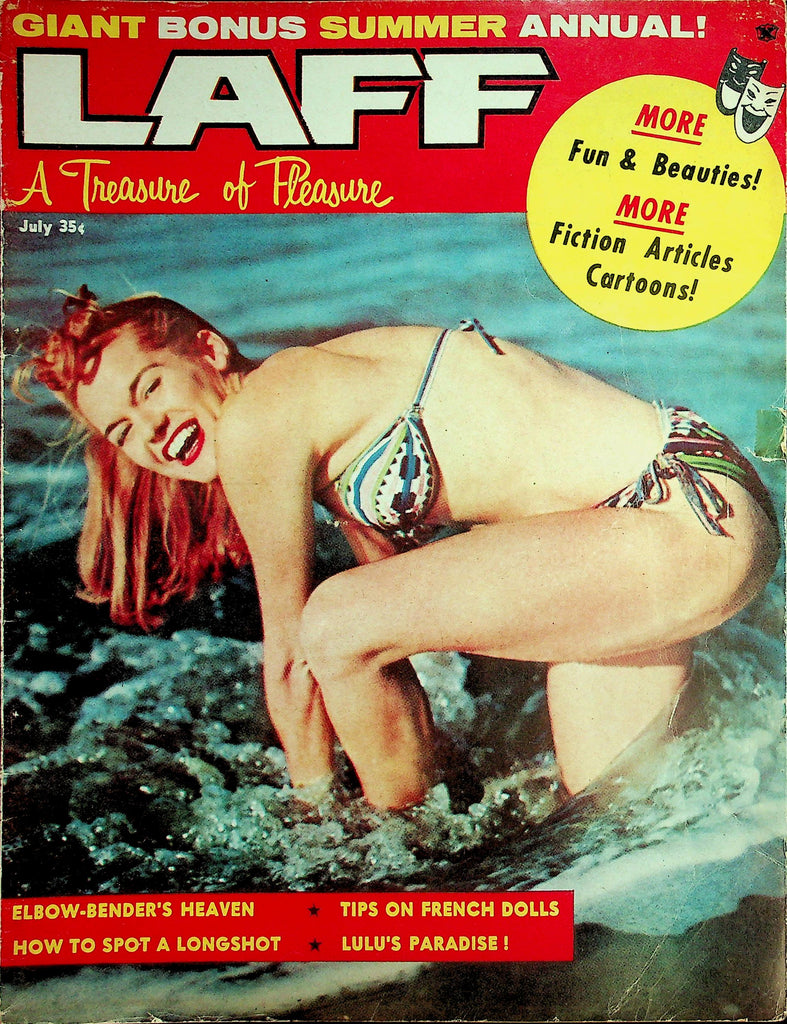 Laff Magazine  Giant Bonus Summer Annual!  Beauty And The Beach  July 1959    032326lmp