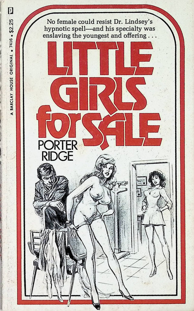 Girls for Sale by Porter Ridge 7416 1974 Barclay House Original Adult Erotic Paperback Novel-053024AMP