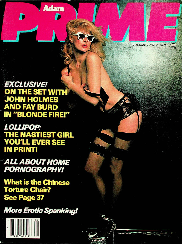 Adam Prime Magazine  On The Set With John Holmes And Fay Burd  vol.1 #2  1979    091325lm-p