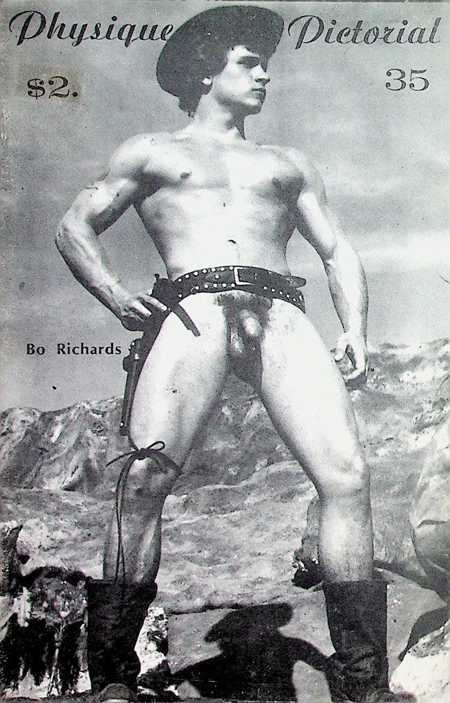 Physique Pictorial Men's Gay Interest Digest  Bo Richards  August 1981     102124lm-p