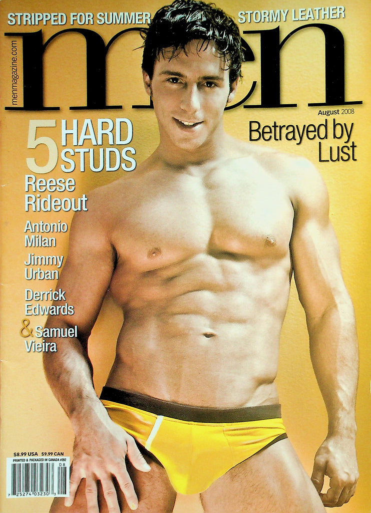 Men Gay Magazine   Cover Guy Reese Rideout  August 2008  032026AMP-