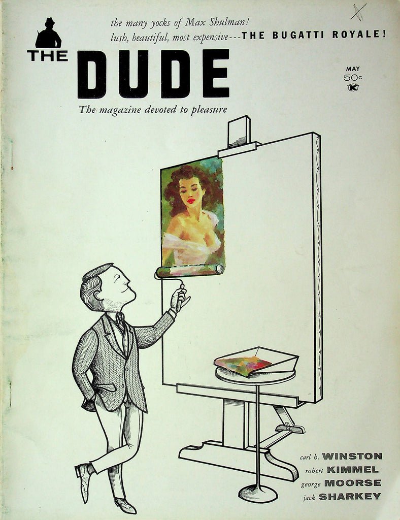 The Dude Magazine Ft. Elaine & Minx May 1960 101425RP-