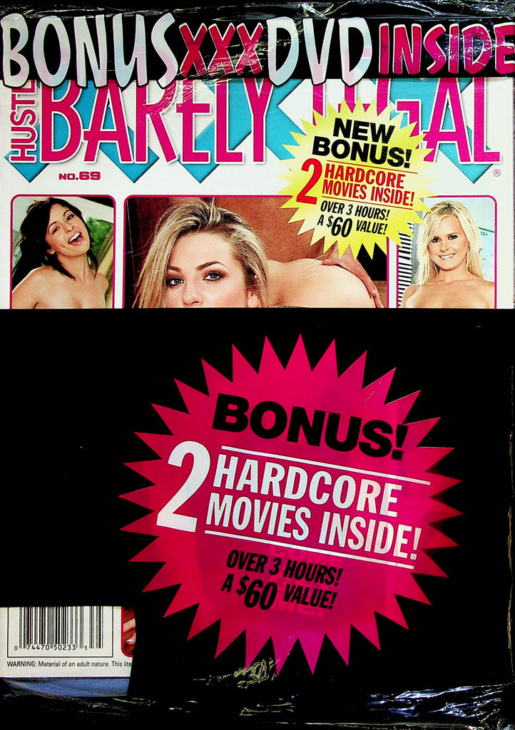 Hustler Barely Legal XXX  Magazine  #69  w/DVD   New/Sealed      031824lm-p