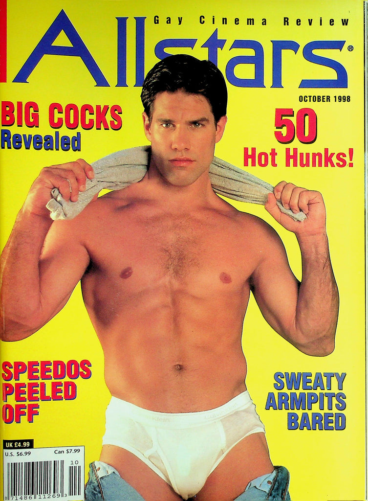 Allstars Gay Cinema Review Magazine  Kurt Stefano, Tom Chase & More!  October 1998     041626lmp