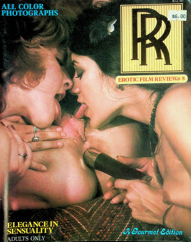 RR Erotic Film Review Magazine  Pierced Nipples / Three's Enough #8  1980's  Gourmet Edition   090426lmp-GSC