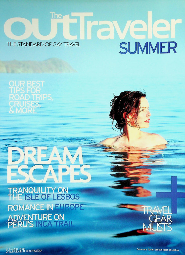 The Out Traveler Gay Interest Magazine  Dream Escapes / Tranquility On The Isle Of Lesbos   Summer 2006     042326lmp