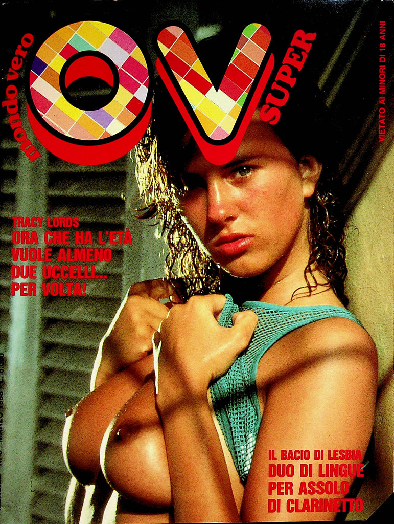 Mondo Vero OV Super  Italian International Busty Magazine  #3 March 1988   051223lm-p