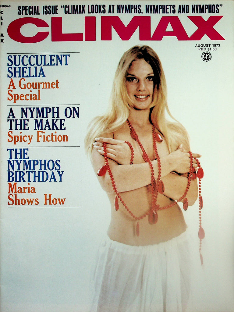 Climax Vintage Magazine  Succulent Shelia  - Special Nymph Issue August 1973   081125lm-p