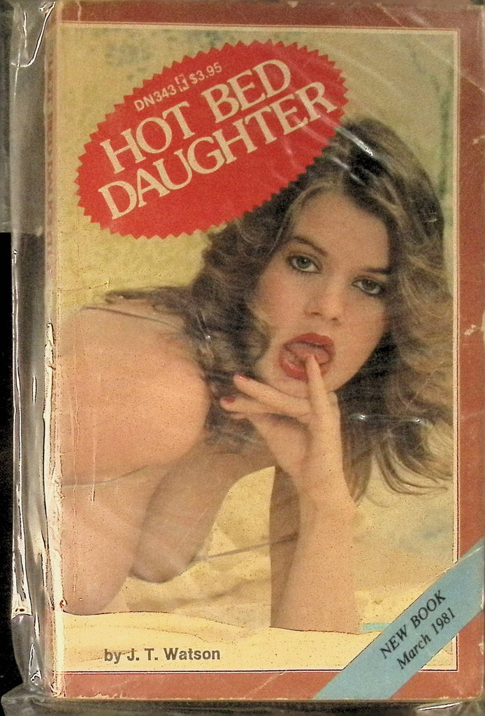 Hot Bed Daughter DN343 by JT Watson 1981 Greenleaf Classics Adult Paperback Novel -120324AMP