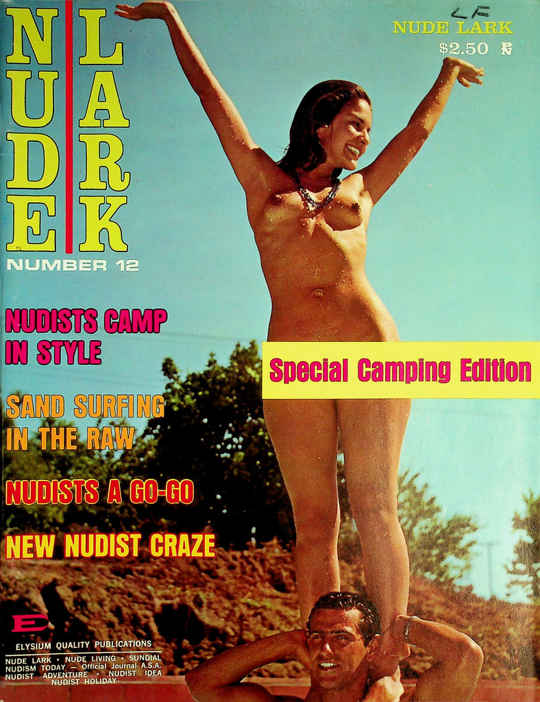 Nude Lark Nudist Magazine  Special Camping Edition / Sand Surfing In The Ray  #12  1965  by Elysium     071026lmp-GSC