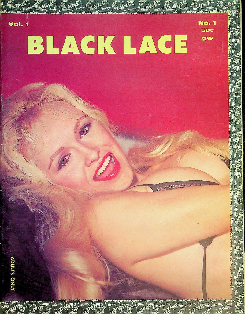 Black Lace Magazine  Cover/ Centerfold Girl Abigail   vol.1 #1  1961  091926lmp-GSC