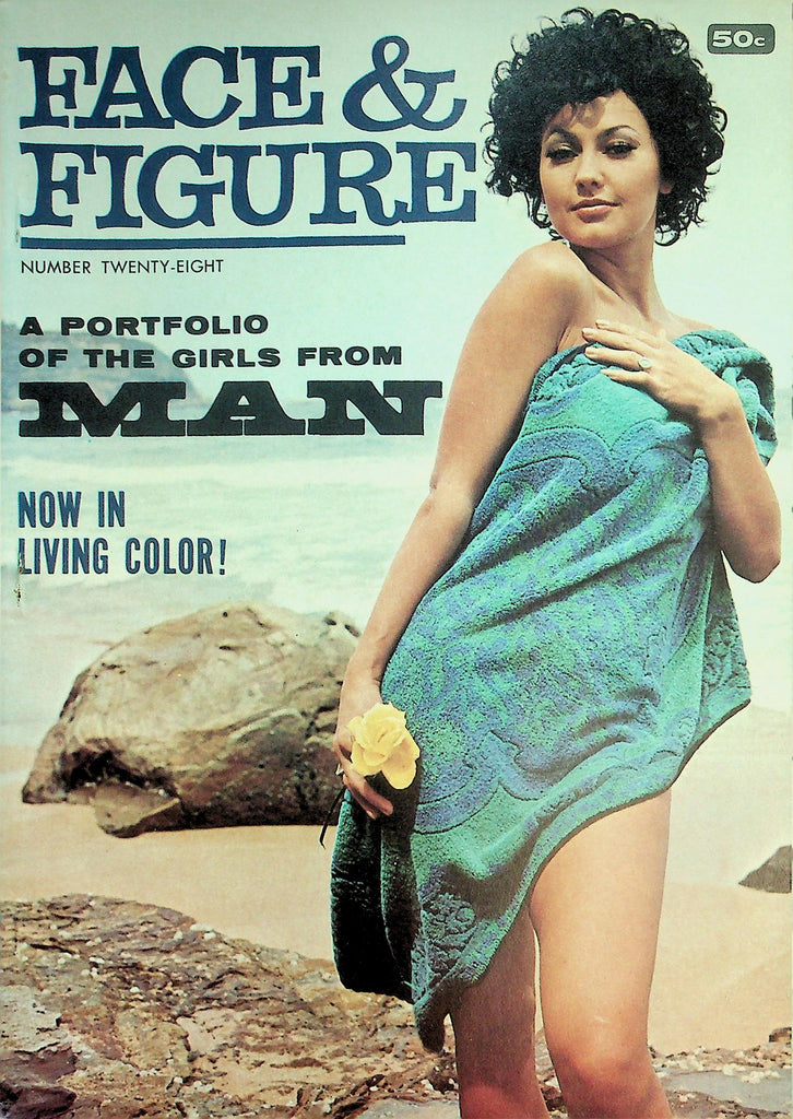 Face & Figure Magazine  Portfolio Of The Girls From Man : Petulant Lass  #28 1970's    011726lmp