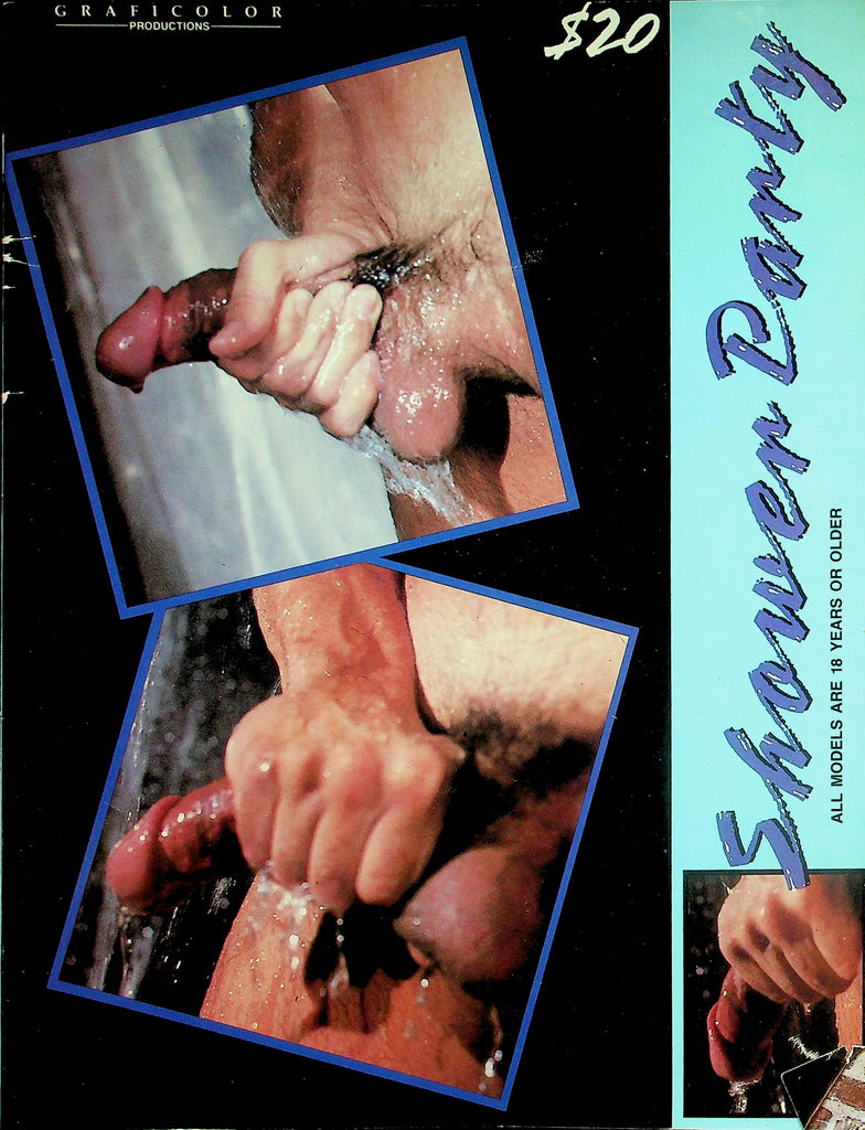 Shower Party Gay Magazine  Starring Jeff Wells   #1  1980's  Graficolor    041126lmp