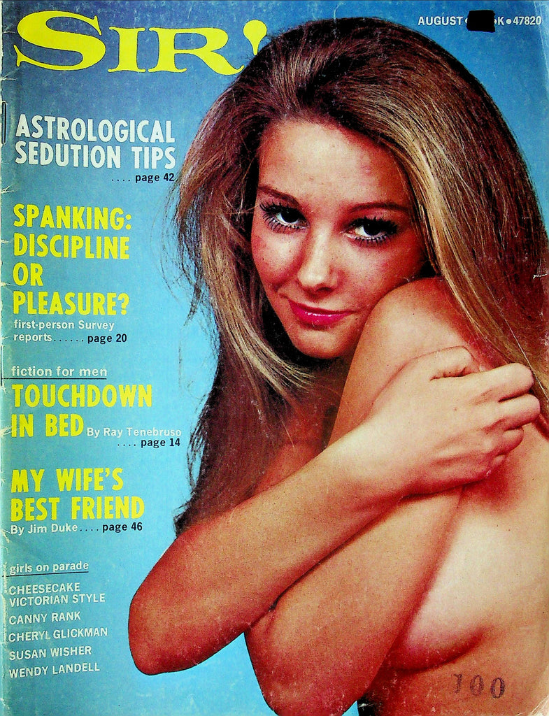 Sir! Magazine Spanking : Discipline Or Pleasure August 1972 101325RP-