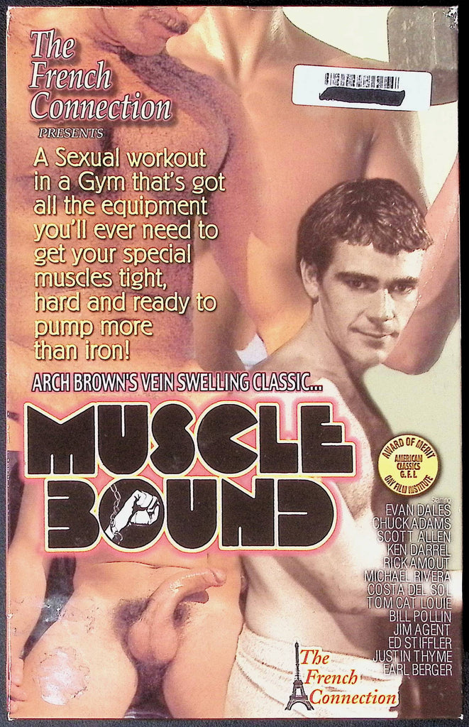 Muscle Bound Cream of Crop Chuck Adams Scott Allen Video Gay VHS 2002 092524JKVHS2