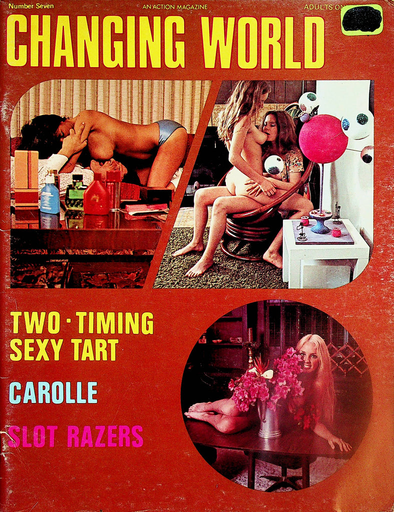 Changing World Magazine  Two-Timing Sexy Tart  #7 1970's   042624lm-p2