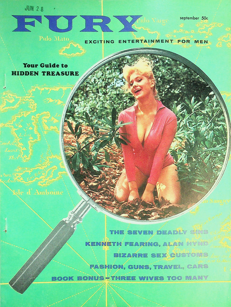 Fury Magazine  The Seven Deadly Sins   September 1962