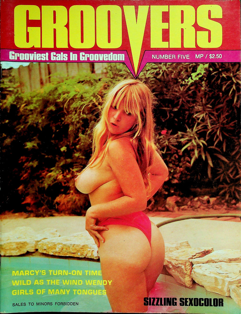 Groovers Magazine  Wild As The Wind Wendy / Marcy's Turn On Time  #5 1971    052626lmp-GSC