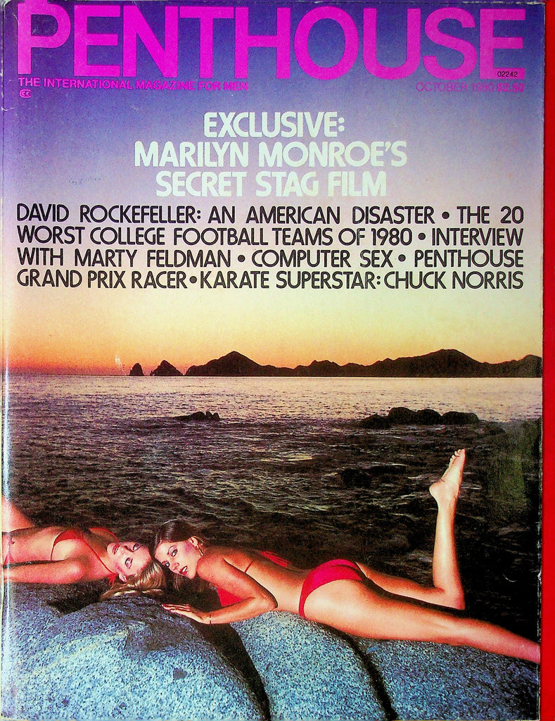 Penthouse Magazine Marilyn Monroe's Secret Stag Film October 1980 083025RP-