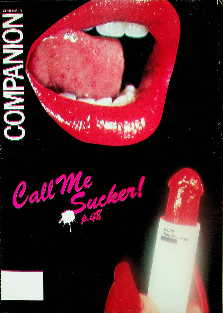 Companion Magazine  "Call Me Cocksuker"  January 1988   102825lm-p