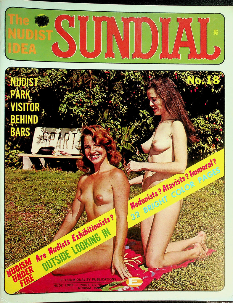Sundial The Nudist Idea Magazine  Are Nudists Exhibitionists? Outside Looking In #18  1964      081926lmp2-GSC