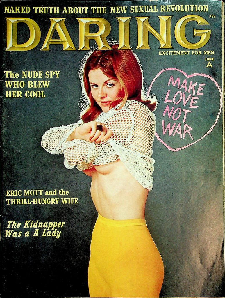 Daring Magazine  Make Love Not War / Meet Emily Carter  June 1968  040126lmp