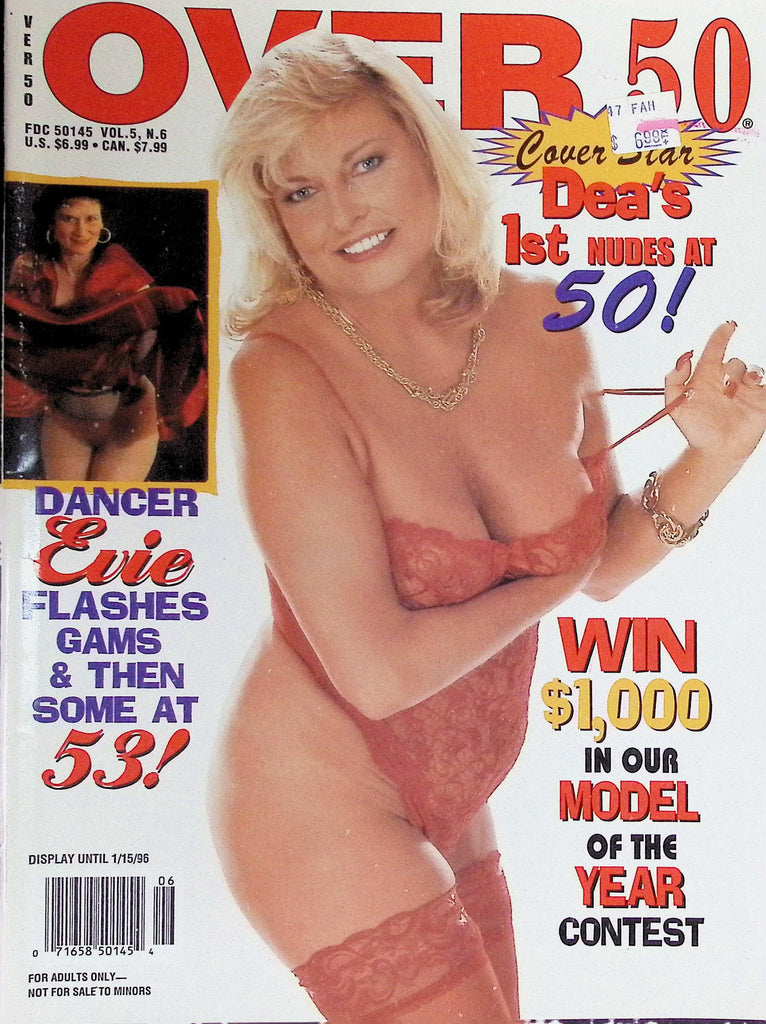 Over 50 Magazine Vol 5 #6 1996 Dee's First Nudes at 50  092626LLP