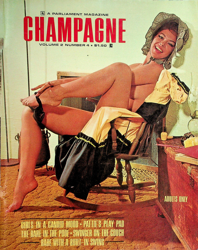 Champagne Magazine  Cover/Centerfold Girl Lorraine vol.2 #4  1965  Parliament     101226lmp-GSC